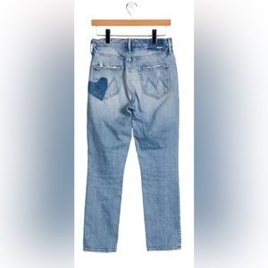 Mother The Button Fly Dazzler Ankle in I confess